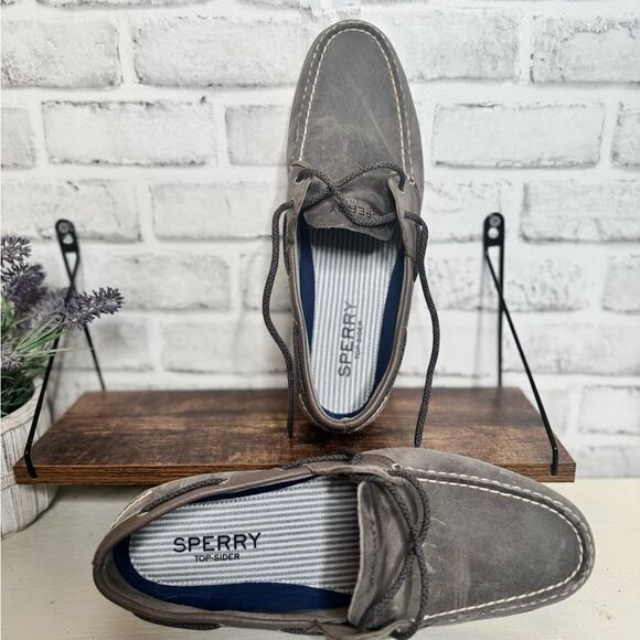 Sperry Topsiders Leather Boat Shoes Loafers Shoes Size 11.5